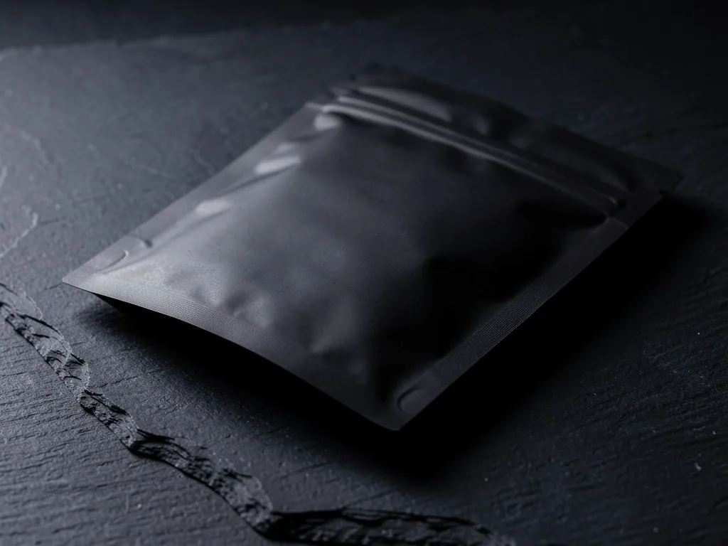 Confezione di tè premium in penombra